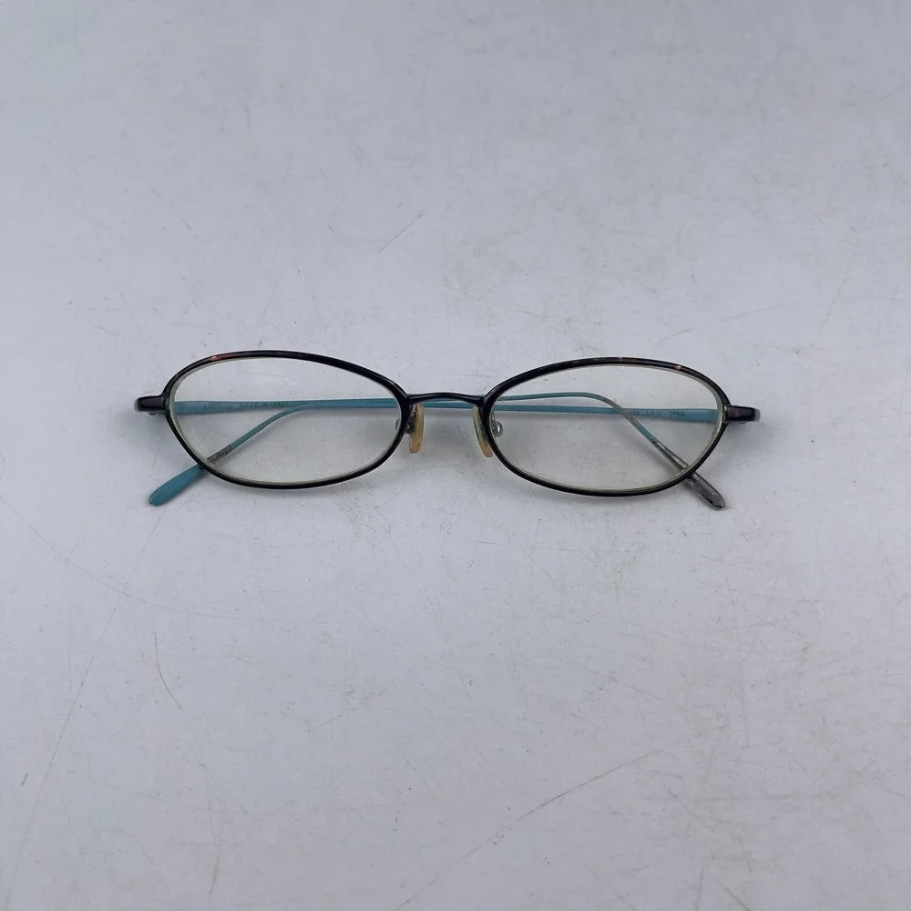 Kate Spade LILIA 0FH3 Women's Eyeglasses Frame Blue Oval Full‎ Rim 48-18-130mm